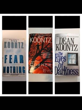 Dean Koontz Paperback Book Set